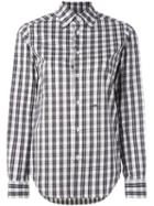 Dsquared2 - Checked Shirt - Women - Cotton/polyamide/spandex/elastane - 40, Women's, Grey, Cotton/polyamide/spandex/elastane