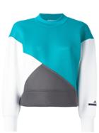 Adidas By Stella Mccartney Colour Block Sweatshirt - Multicolour
