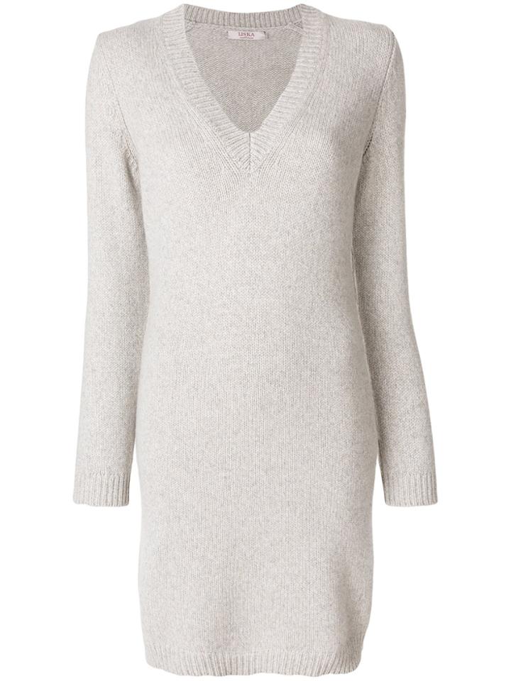 Liska Knit Dress - Nude & Neutrals