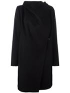 Tony Cohen 'kayli' Coat, Women's, Size: 40, Black, Wool/cashmere