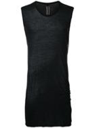 Rick Owens Basic Sleeveless T-shirt - Black