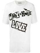 Faith Connexion 'love Circus' T-shirt, Men's, Size: Xs, White, Cotton