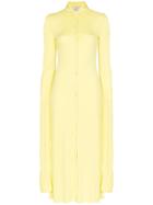 Coperni Long-sleeve Shirt Dress - Yellow