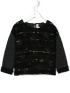Anne Kurris 'jungle' Stars Sweatshirt, Girl's, Size: 10 Yrs, Black
