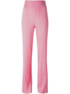 Msgm High Waisted Knit Trousers