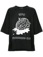 John Undercover Swimming Club Oversized T-shirt - Blue