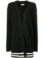 Calvin Klein Stripe Detail Cardigan - Black