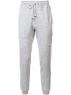 Brunello Cucinelli Gathered Ankle Track Pants, Men's, Size: Xl, Grey, Cotton/polyamide/cashmere