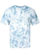 Satisfy - Distressed Tie-die T-shirt - Men - Cotton - S, Blue, Cotton