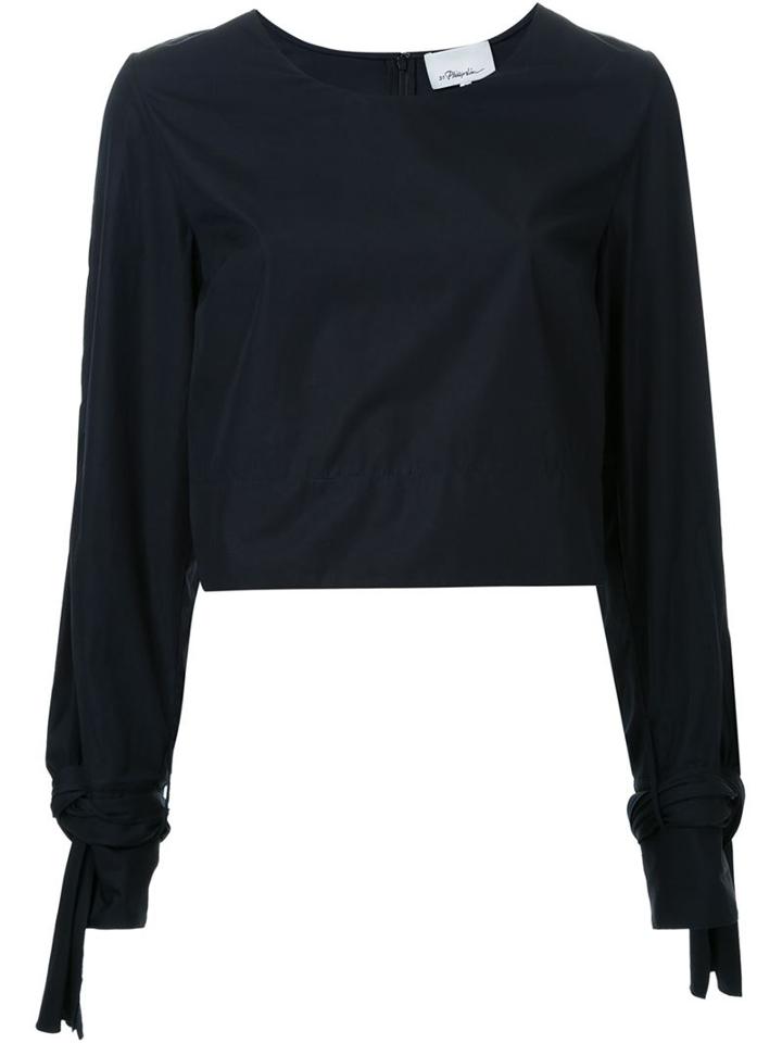 3.1 Phillip Lim Knotted Cuffs Top