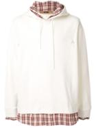System Check Panel Hoodie - White