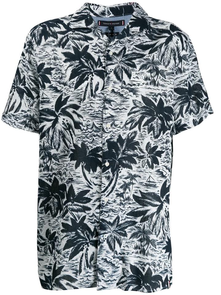 Tommy Hilfiger Tropical Shirt - Blue