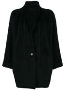 Versace Pre-owned Shawl Collar Coat - Black