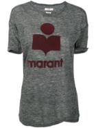 Isabel Marant Étoile - Logo T-shirt - Women - Linen/flax - Xs, Grey, Linen/flax