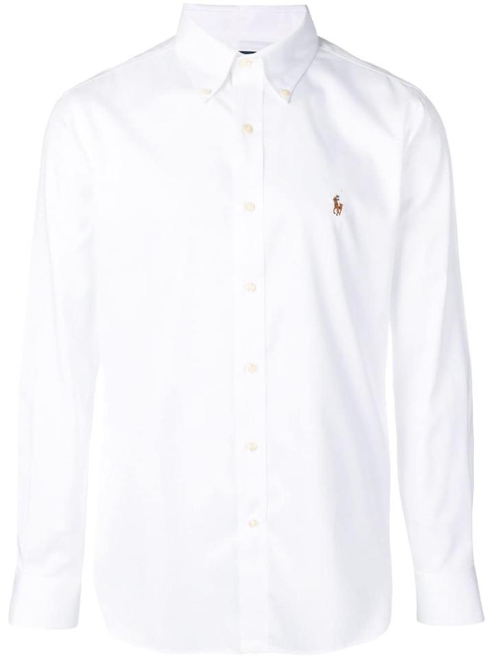 Ralph Lauren Embroidered Logo Shirt - White