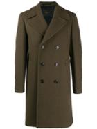 Paltò Double Breasted Coat - Green