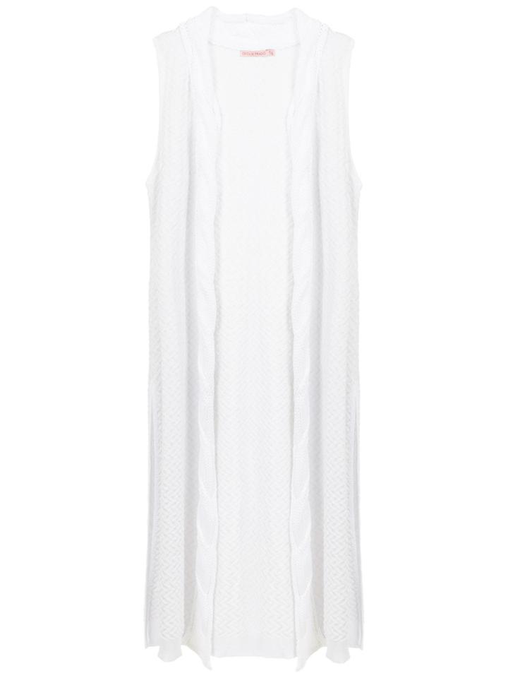 Cecilia Prado Marise Knit Gilet - White