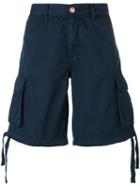 Sun 68 - Cargo Shorts - Men - Cotton - 33, Blue, Cotton