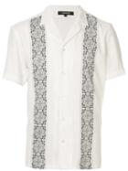 Loveless Printed Short Sleeve Shirt - White