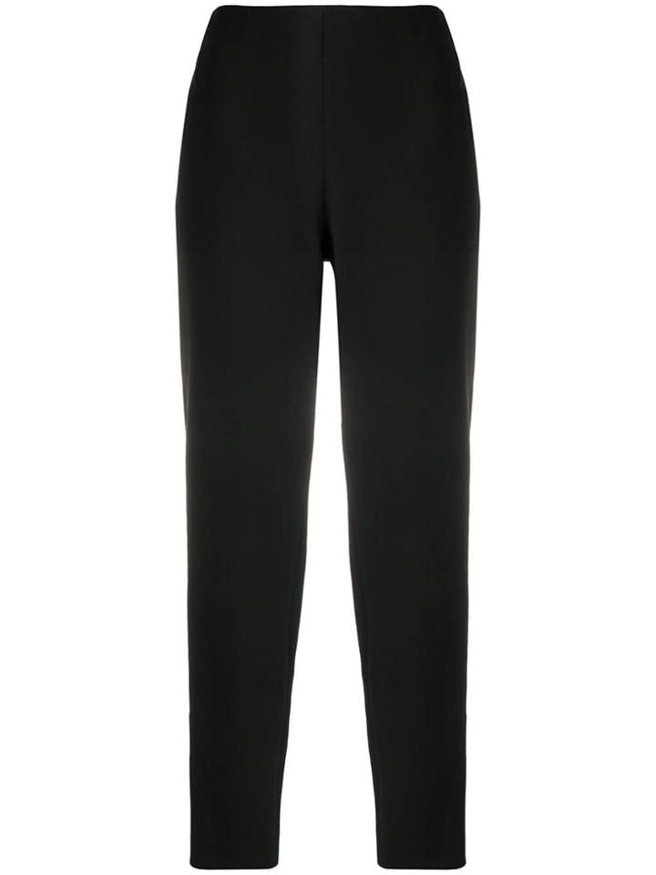 Giorgio Armani High-waist Trousers - Black