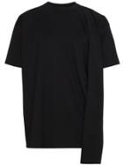 Y / Project Double Sleeved T Shirt - Black