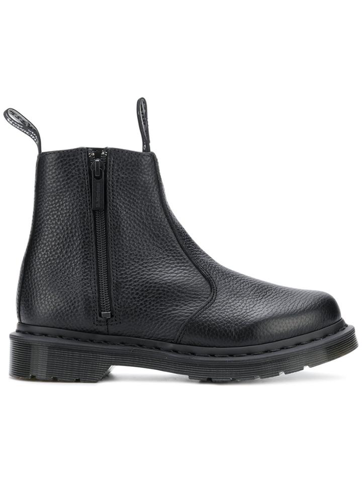 Dr. Martens Side Zip Ankle Length Boots - Black