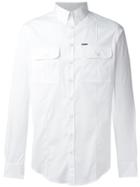 Dsquared2 Chest Pocket Trim Shirt - White