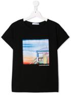 Calvin Klein Kids Teen Beach Patch T-shirt - Black