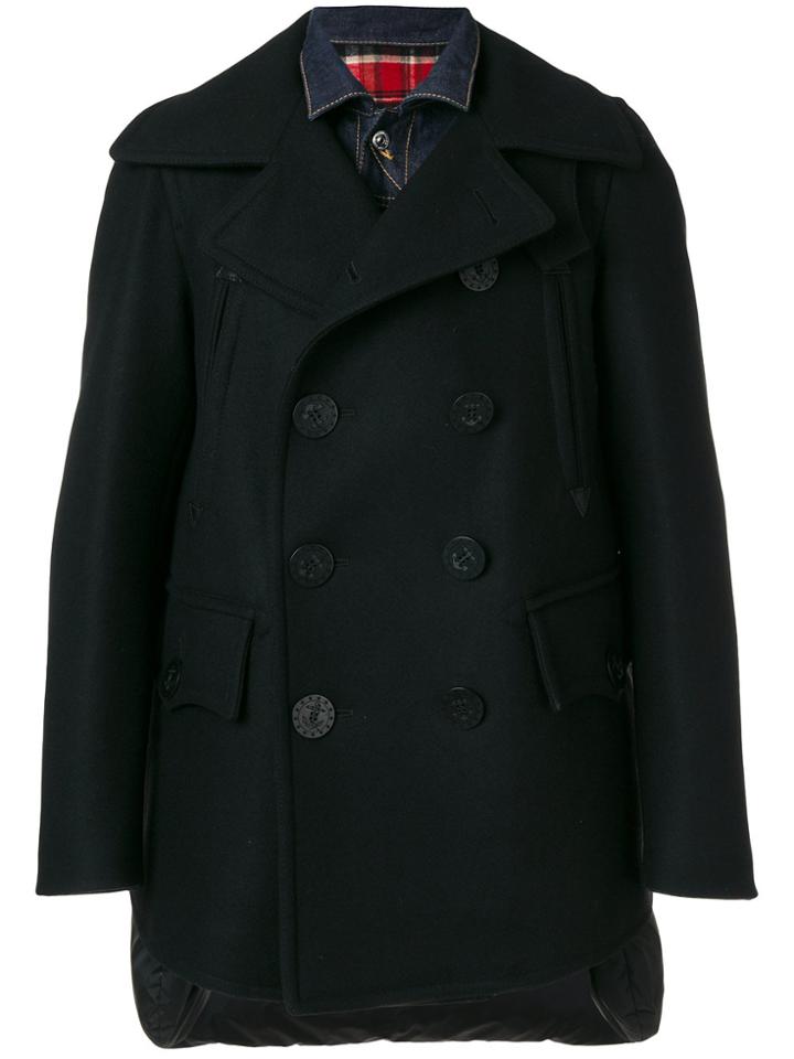 Dsquared2 Padded Back Short Peacoat - Black