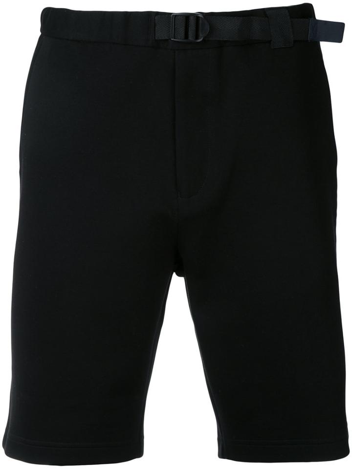 En Route - Lateral Stripes Sweatshorts - Men - Cotton - 2, Black, Cotton