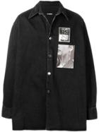 Raf Simons Oversized Shirt Jacket - Black