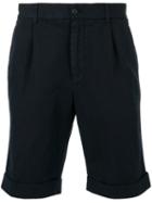 Aspesi - Bermuda Shorts - Men - Cotton/linen/flax - 52, Blue, Cotton/linen/flax