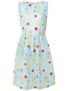 Ultràchic Star Jacquard Dress - Blue