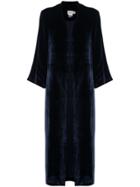Alice+olivia Loose Unfastened Coat - Blue