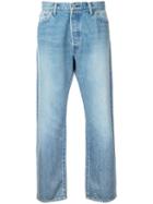 Unused - Cropped Straight Jeans - Men - Cotton - 2, Blue, Cotton