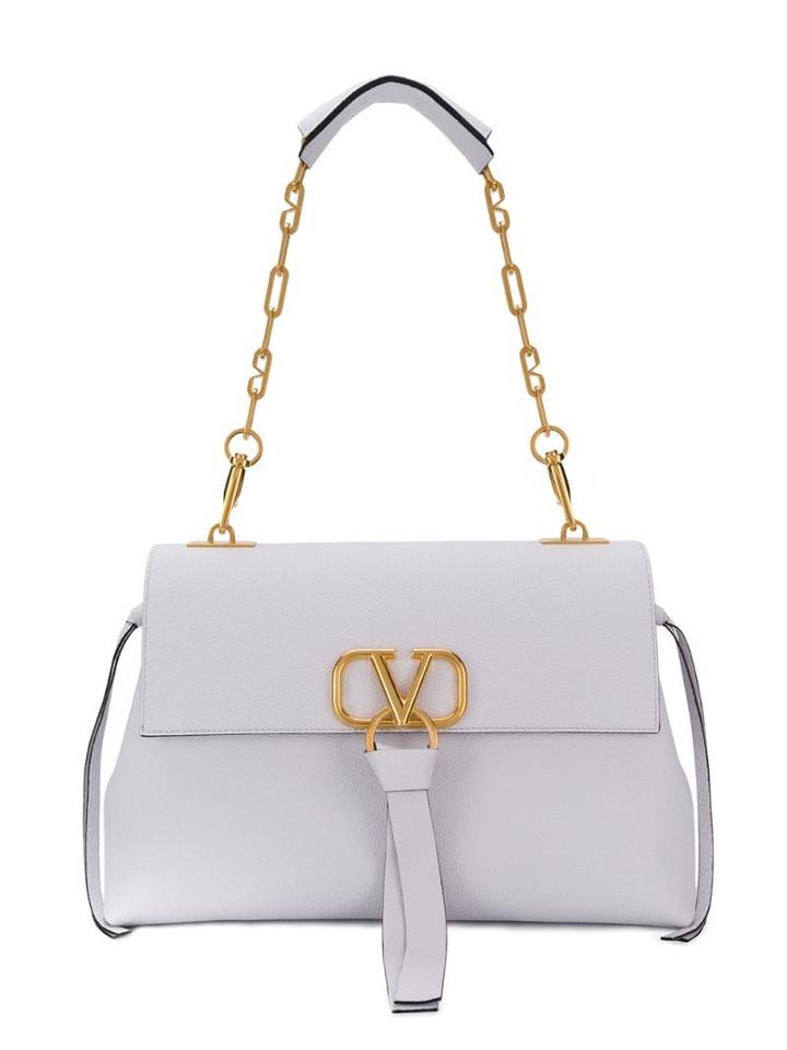 Valentino Valentino Garavani Medium Vring Shoulder Bag - White
