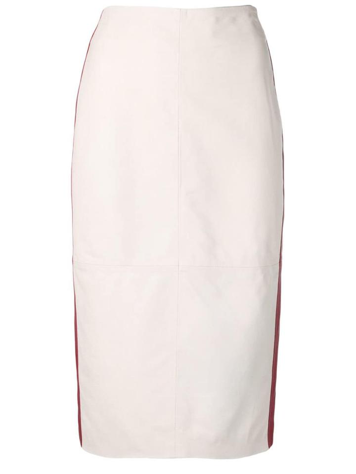 P.a.r.o.s.h. Miami Pencil Skirt - White