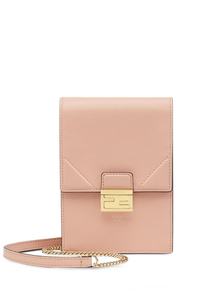 Fendi Kan U Wallet On Chain - Pink