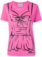 Moschino Dress Motif T-shirt - Pink