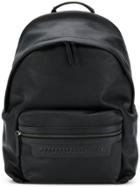 Stella Mccartney Embossed Falabella Backpack - Black