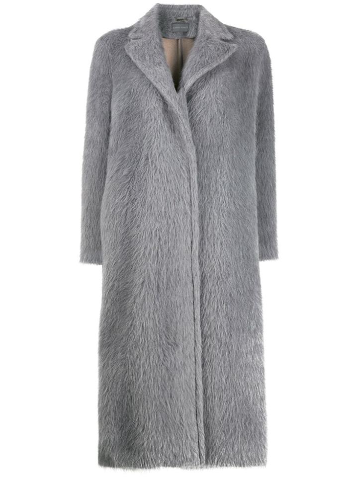Alberta Ferretti Oversized Classic Coat - Grey