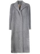 Alberta Ferretti Oversized Classic Coat - Grey