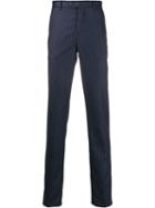 Brunello Cucinelli Regular-fit Pinstripe Trousers - Blue