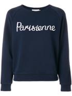 Maison Kitsuné Parisienne Sweatshirt - Blue