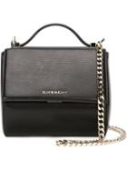 Givenchy Mini 'pandora Box' Shoulder Bag, Women's, Black, Calf Leather/metal (other)/goat Skin