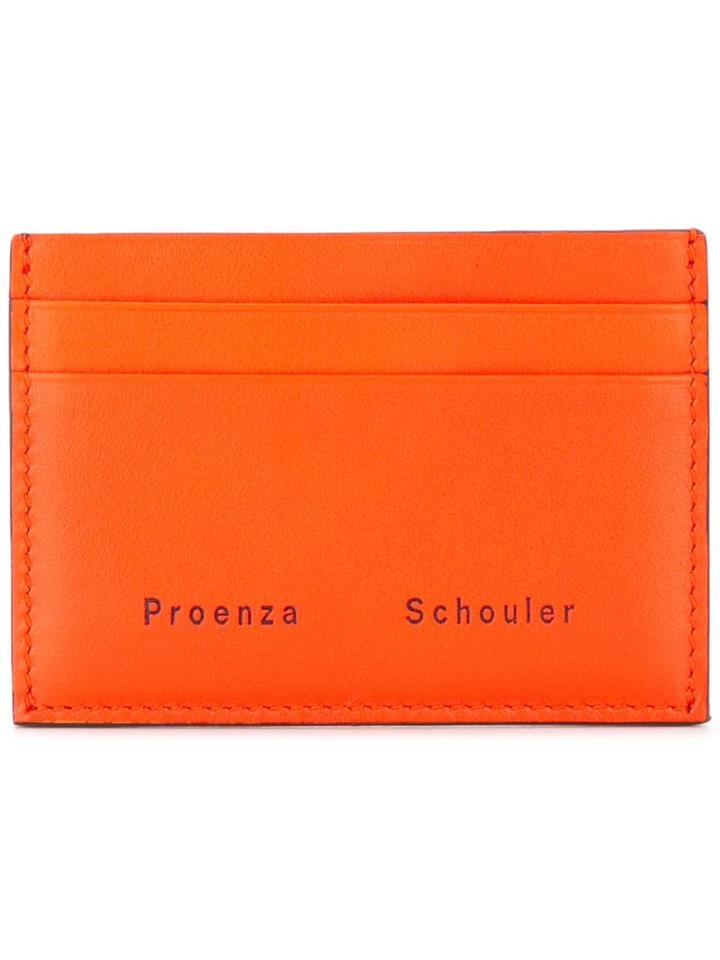 Proenza Schouler Origami Card Holder - Orange