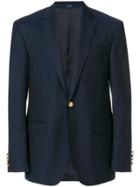 Ralph Lauren Fitted Formal Blazer - Blue
