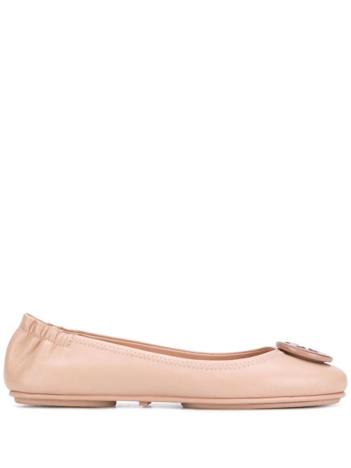 Tory Burch Toe Detail Ballerina Shoes - Pink