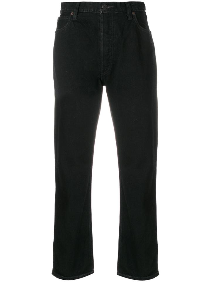 Re/done Straight Jeans - Black