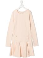 Chloé Kids Teen Pleated Skirt Dress - Pink